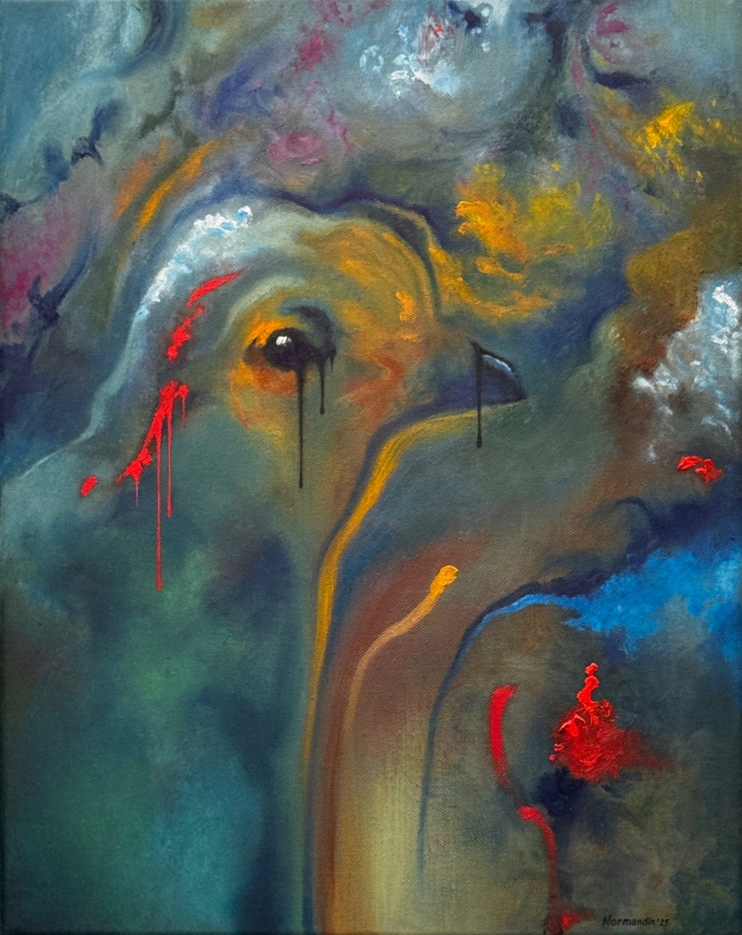 Huile sur toile | Oil on canvas
Encadrée | Framed
14" x 18"
550,00$ CAD